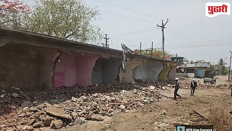 Ashti demolition drive