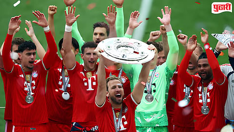 Bundesliga final : बायर्न म्युनिचला ‌‘बुंदेस्लिगा‌’चे विजेतेपद, हॅरी केनची शानदार हॅट्ट्रिक
