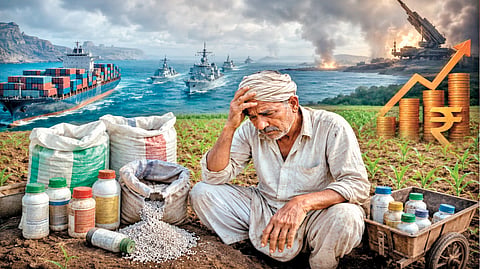 Blockade of Hormuz Kharif season impact |