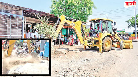 Jalna Encroachment News
