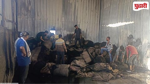 Nandale ginning mill fire accident