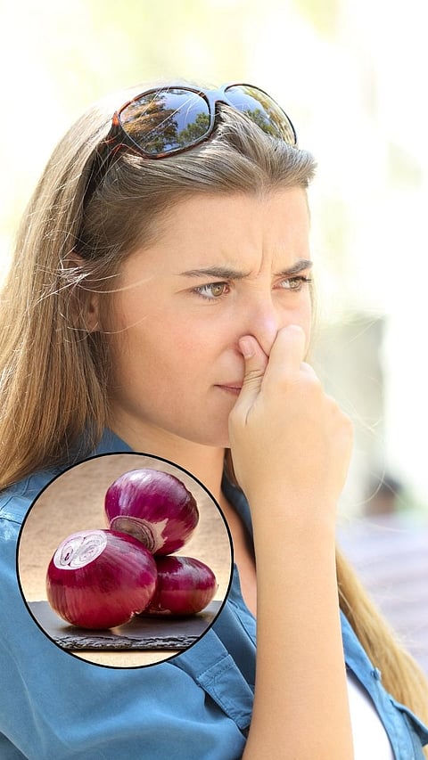 Onion bad odour