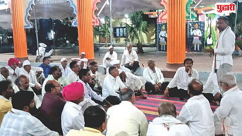 Beed Farmer Protest