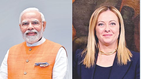 Narendra Modi, Georgia Meloni