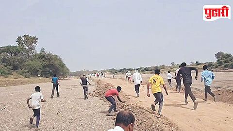 Sand Mining Protest