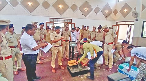 Solapur Police: 4.28 कोटींचा गांजा व अफू ग्रामीण पोलिसांकडून नष्ट