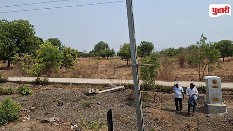 Chudawa Railway Station Cement Sleeper Industry Protest