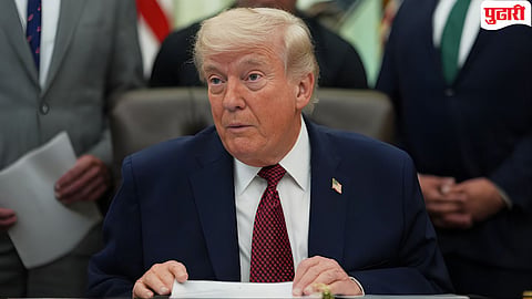 trump adios post meaning