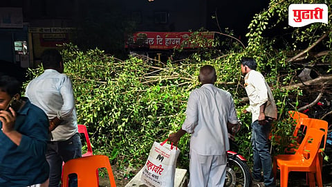 Beed news | बीडमध्ये अस्मानी संकट! अवकाळी पाऊस अन् वादळी वाऱ्यासह वीज कोसळली; झाडाखाली आसरा घेतलेल्या एकाचा दुर्दैवी मृत्यू