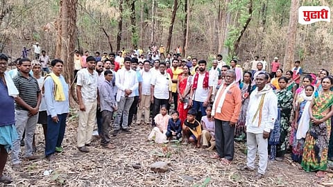 Puser Pahadi Mining Project Protest
