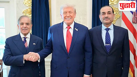 Donald Trump-Shehbaz Sharif-Asim Munir