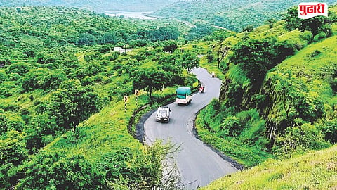 Dharur ghat road widening