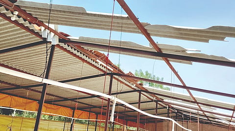 Solapur Storm Damage: जातेगावात वादळी वाऱ्यामुळे साडेचार लाखांचे नुकसान