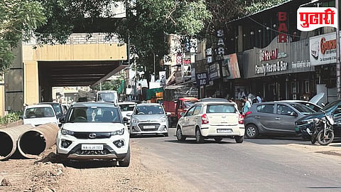 Nashik Phata Kasarwadi Traffic Issue