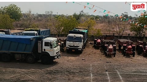 Dhanora Pipri Sand Ghat Raid