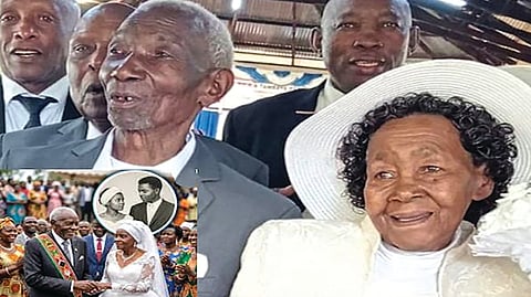Old Couple Marriage |