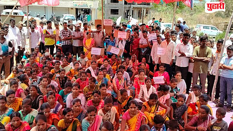Khalapur tribal protest