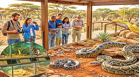India snake park |