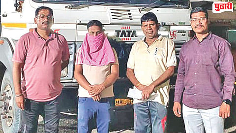 Jalna illegal sand transport