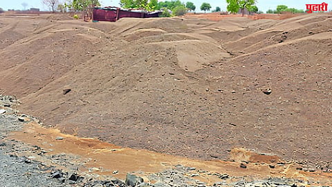 Illegal sand transportation