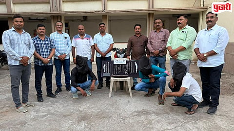 Dhule Crime : धुळ्यात स्थानिक गुन्हे शाखेची मोठी कारवाई; तीन अट्टल घरफोड्यांना अटक, चोरीचा मुद्देमाल हस्तगत
