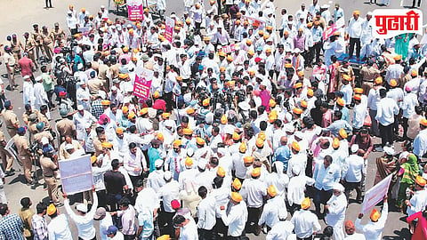 Onion Farmers Protest