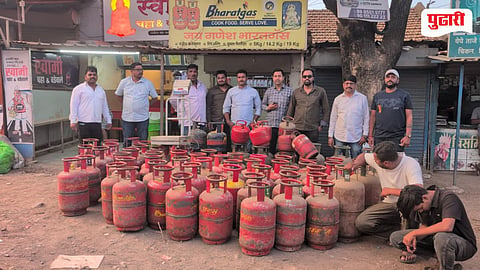 Illegal Gas Refilling Raid