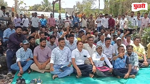 Mahavitaran Contract Workers Strike