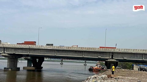 Man jumps into Creek