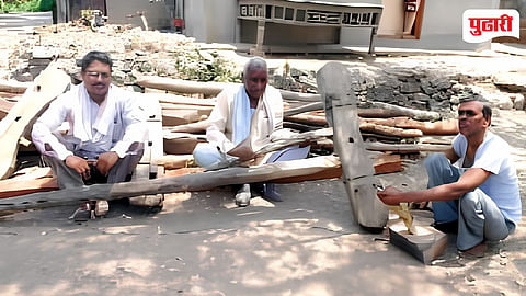 Hingoli News | आधुनिकतेच्या झगमगाटात सुतारकी व्यवसाय संकटात; कारागिरांवर मजूर बनण्याची वेळ