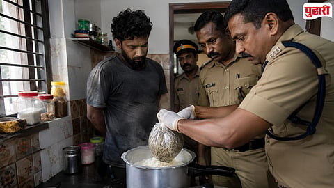 Police Ganja Raid