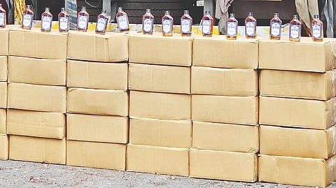 Liquor smuggling |