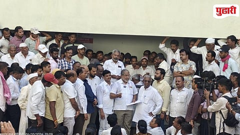 Shaktipeeth Highway Protest Vita Sangli 