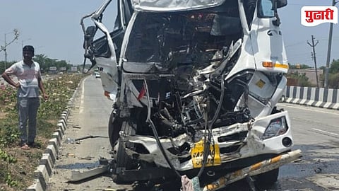Latur Nanded Highway Tanker Collision 
