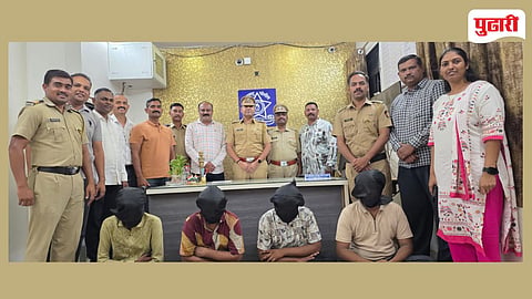 Jalgaon crime | चाकूचा धाक दाखवून लूट करणाऱ्या चार अट्टल गुन्हेगारांना दोन तासांत अटक