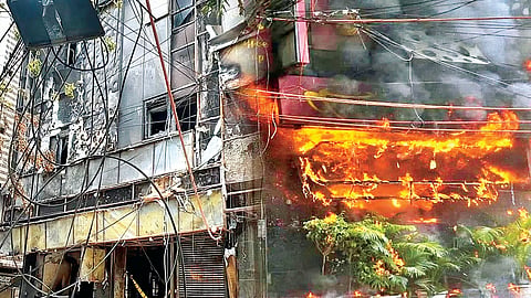 Malviya Nagar Fire Incident |