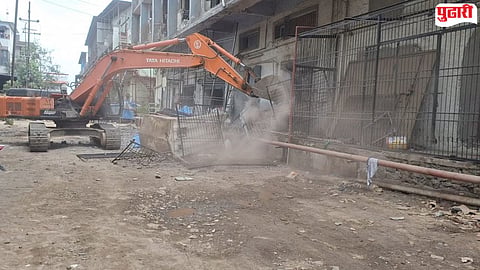 Bhiwandi Warehouse Demolition