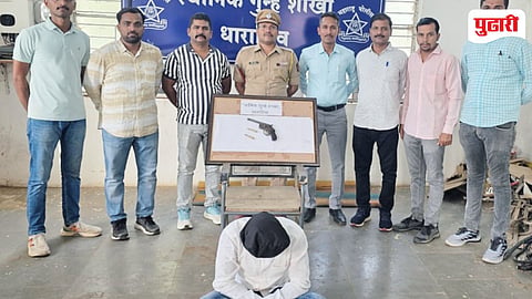 Dharashiv crime आंदोरा येथे गावठी कट्ट्यासह तरुण जेरबंद; स्थानिक गुन्हे शाखेची धडाकेबाज कारवाई