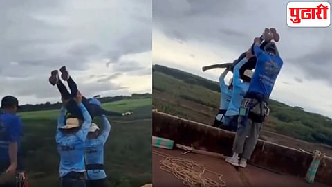 Bungee Jumping Viral Video