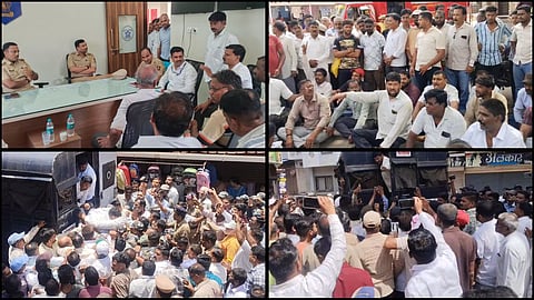 Kurundwad Protesters Clash : पंचगंगा प्रदूषणावरून कुरुंदवाड पेटले; पोलिसांशी झटापट, साडेपाच तास चौक बंद!