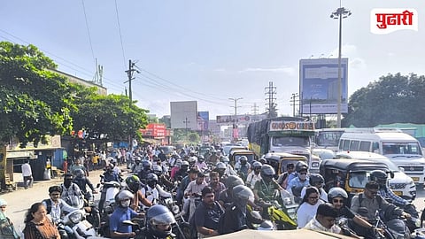  Kalyan Shilphata Road Traffic Jam