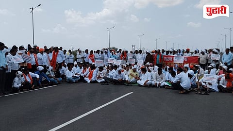 Nanded Hingoli Highway Blocked   