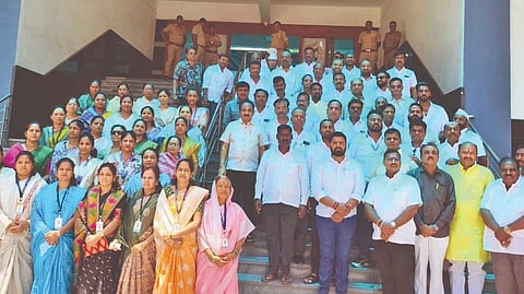 Satara-Sangli Legislative Council: वाईत आबांची माणसं गठ्ठ्यानं मताला;  निर्णायक ठरण्‍यासाठी बांधली एकत्रित मोट