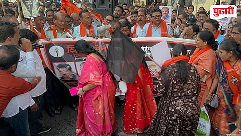 Bhandup Sanjay Dina Patil Sloganeering