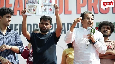 Cockroach Janata Party  | धर्मेंद्र प्रधान यांचा राजीनामा घेतला जात नाही तोपर्यंत आंदोलन सुरूच ठेवणार : अभिजित दिपके यांचा इशारा