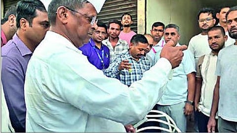 Zhirwal Milk Market Raid