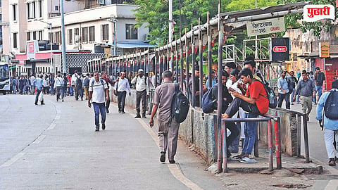 BEST Workers Strike Mumbai