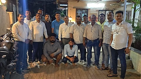 Ulhasnagar Crime : उल्हासनगर गुन्हे शाखेची मोठी कारवाई! २४ लाखांची खंडणी मागणा-या वसार गावच्या हेमंत वायलेसह तिघे गजाआड