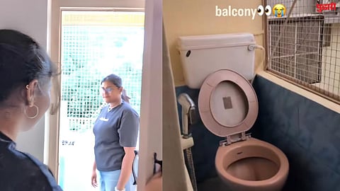 Balcony Toilet