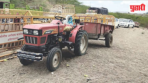 Sangamner Illegal Sand Transport